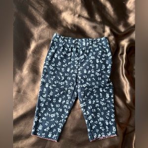 Girls legging size 3/6 months